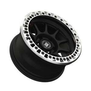 TER-619 FORGED BEADLOCK | SATIN BLACK | MACHINED BL RING